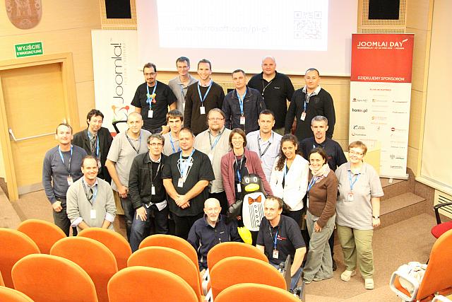 Joomla! Day organisation team and speakers