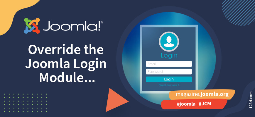 Less than 10 mins to change the design of the login module