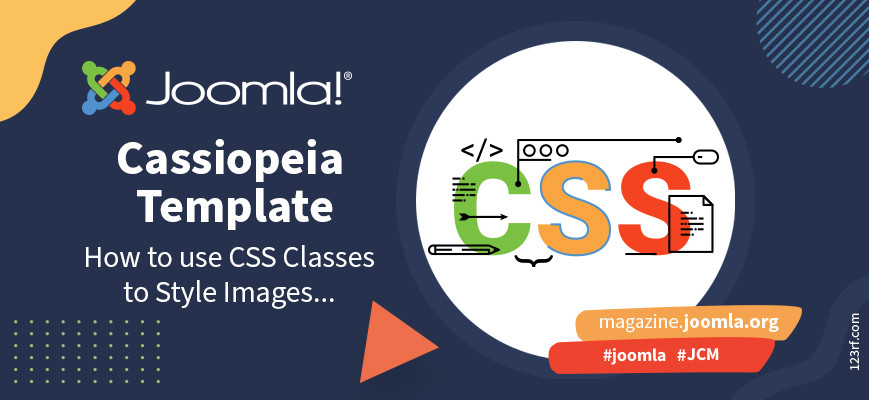Cassiopeia, Joomla’s powerful built-in template: how to use css classes to style images