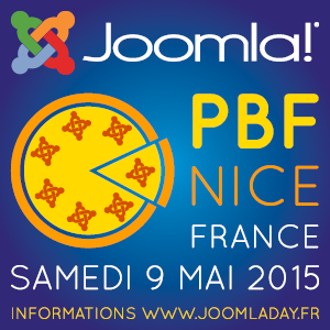 JoomlaDay Nice France 2015 au bord de la méditerranée pizza-bug-fun