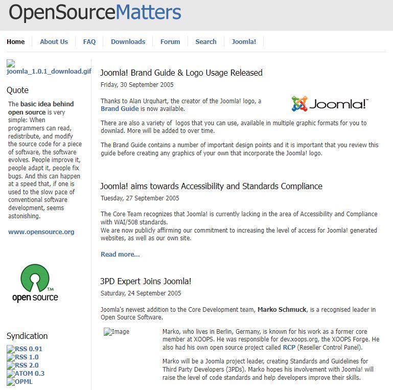 open source matters