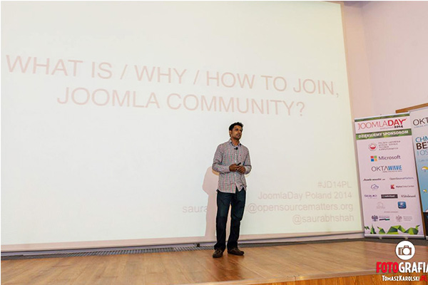 Saurabh Shah Keynote at JoomlaDay Poland 2014