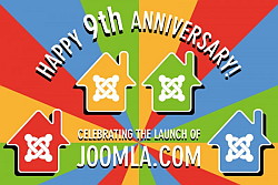 Happy 9th Birthday Joomla! - image by @Helvecio