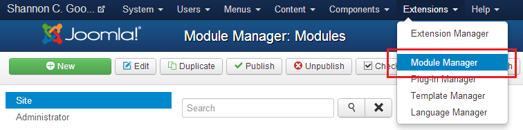 joomla-module-manager