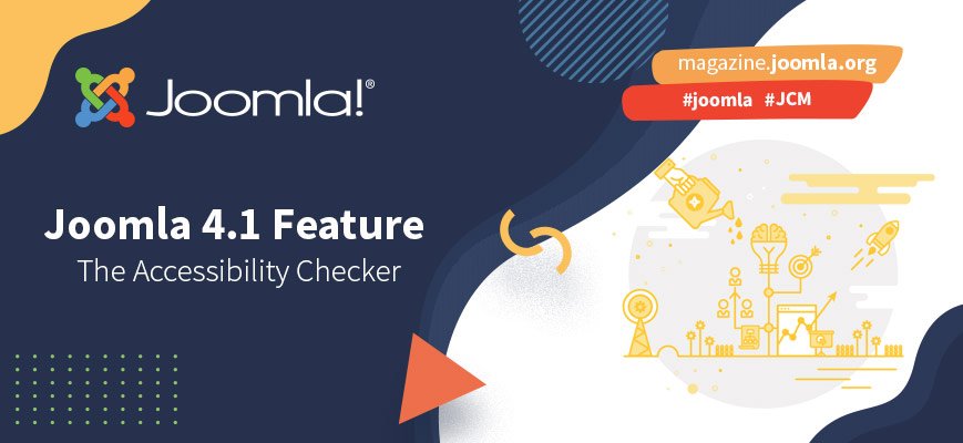 Explore o núcleo - complementos de acessibilidade no Joomla 4.1
