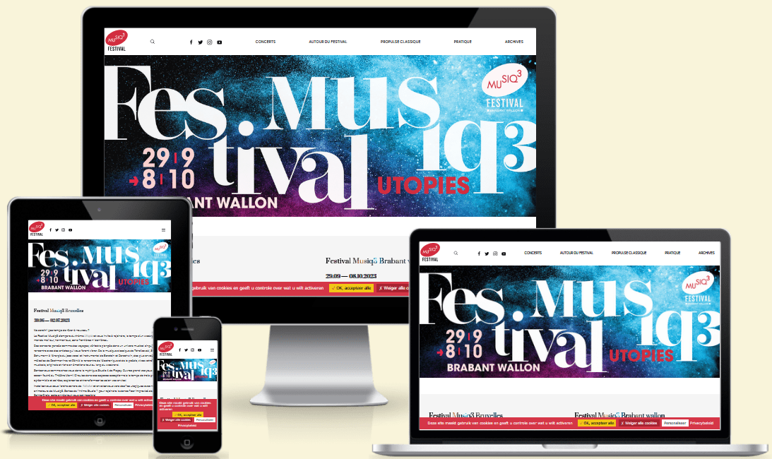 Screenshot 1 festivalmusiq3.be