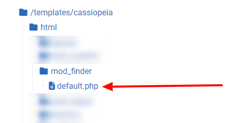 mod_finder default.php file
