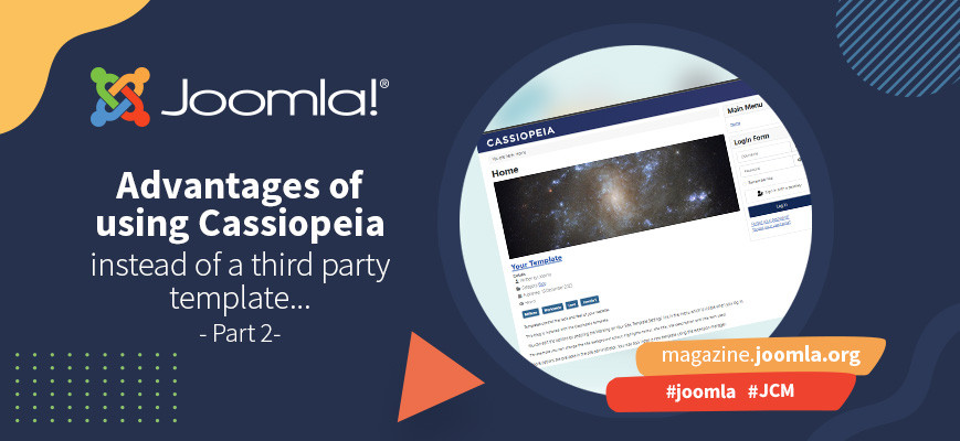 Cassiopeia, Joomla’s powerful built-in template: how to use css classes for your category blog