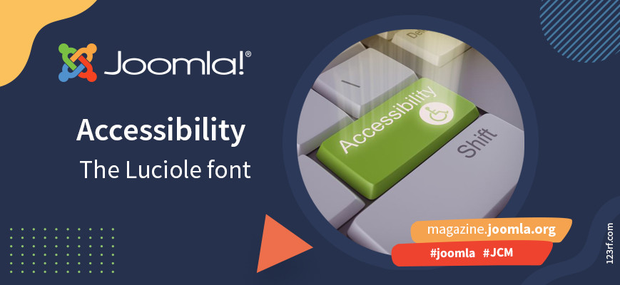 Accessibility and typography in Joomla: choosing an accessible font