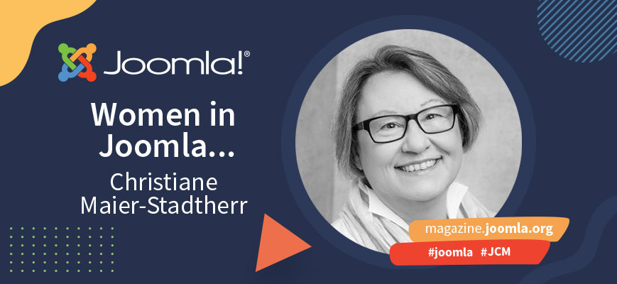 Celebrating the amazing women of Joomla with Christiane Maier-Stadtherr