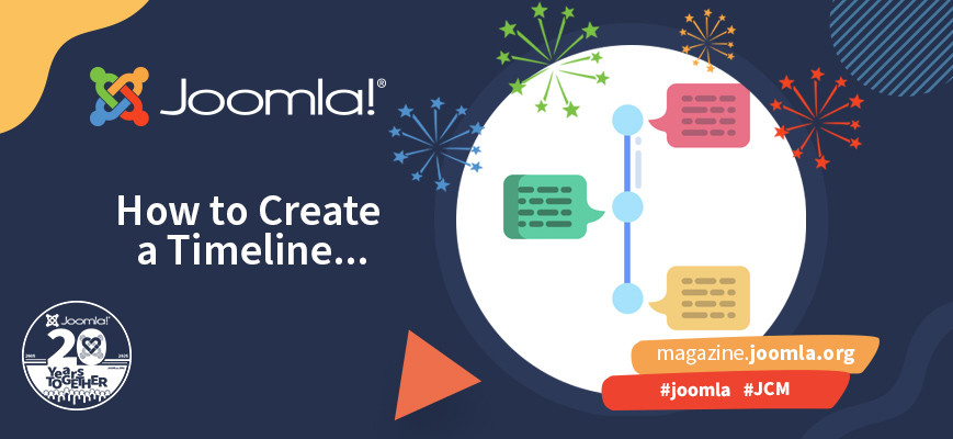 How to create a timeline in Joomla