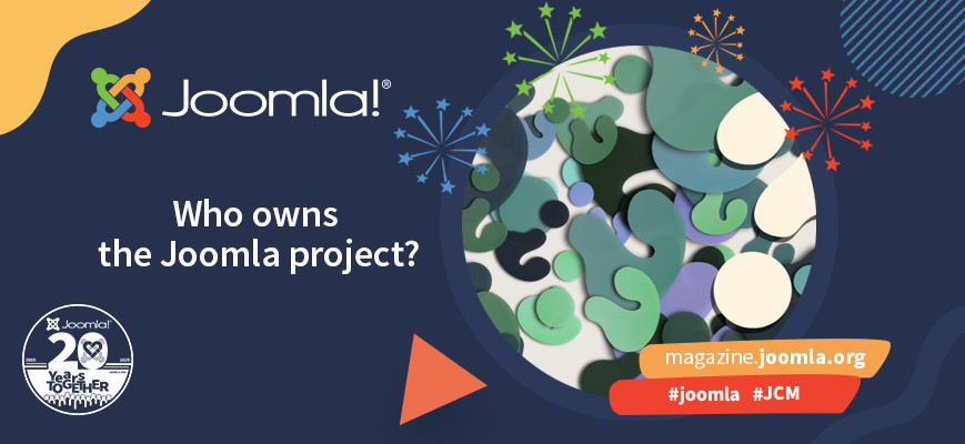 Who owns the Joomla project?