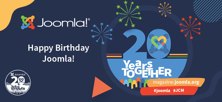 Birthday wishes from the Joomla Community