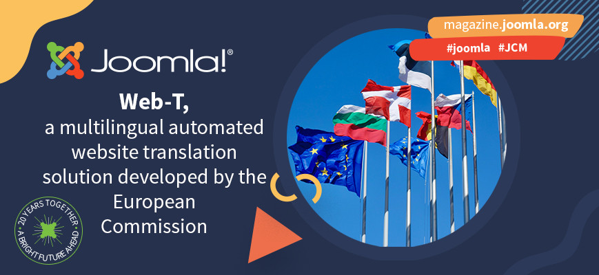 Web-T, a multilingual automated website translation solution developed by the European Commission