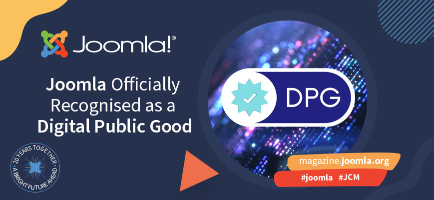 Joomla Now Officially Recognized as a Digital Public Good
