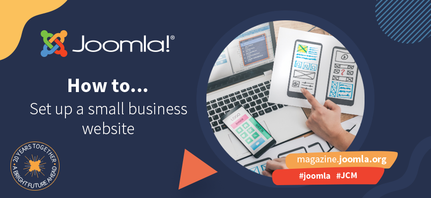 How to set up a small business website in Joomla