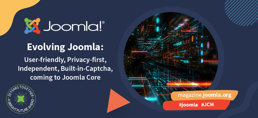 Evolving Joomla: User-friendly, Privacy-first, Independent Built-in-Captcha coming to Joomla Core