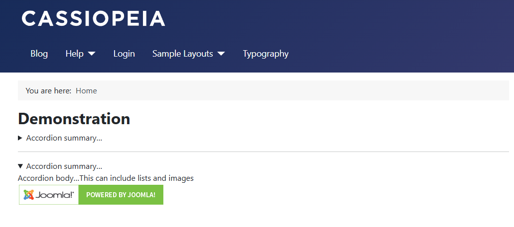 native html accordion