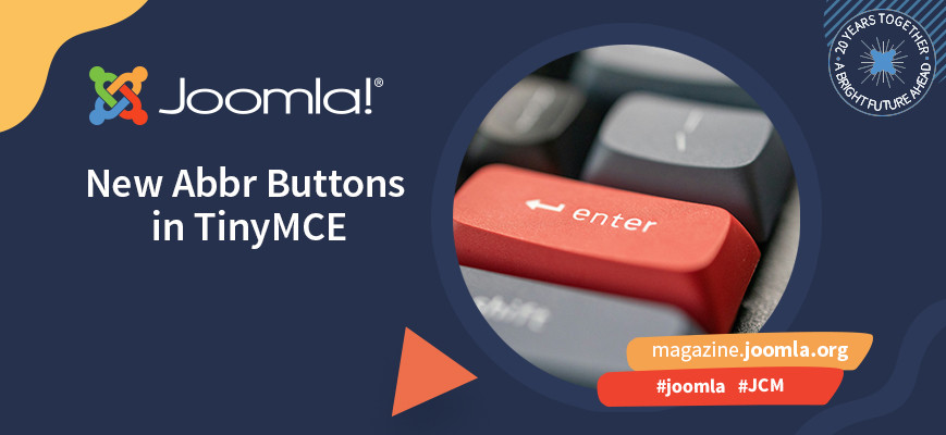 New Abbr Buttons in TinyMCE