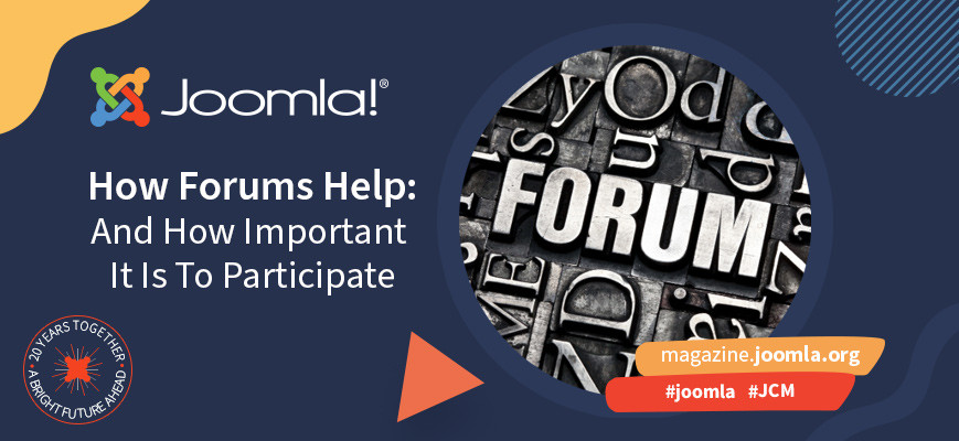 Joomla Forums: Someone, Somewhere, Had Your Problem First