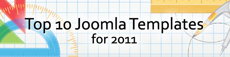 Top 10 Joomla! Templates for 2011