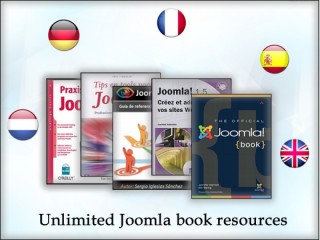 Unlimited Joomla book resources in multiple languages