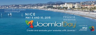 JoomlaDay Nice France 2015, au bord de la méditerranée