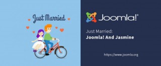 Just married: Joomla and Jasmine