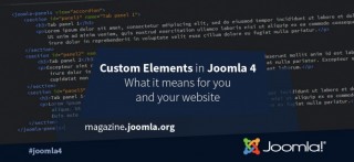 Joomla 4 - Custom Elements