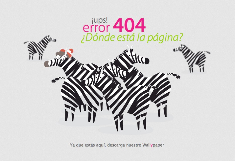 Error 404 Buenas prácticas