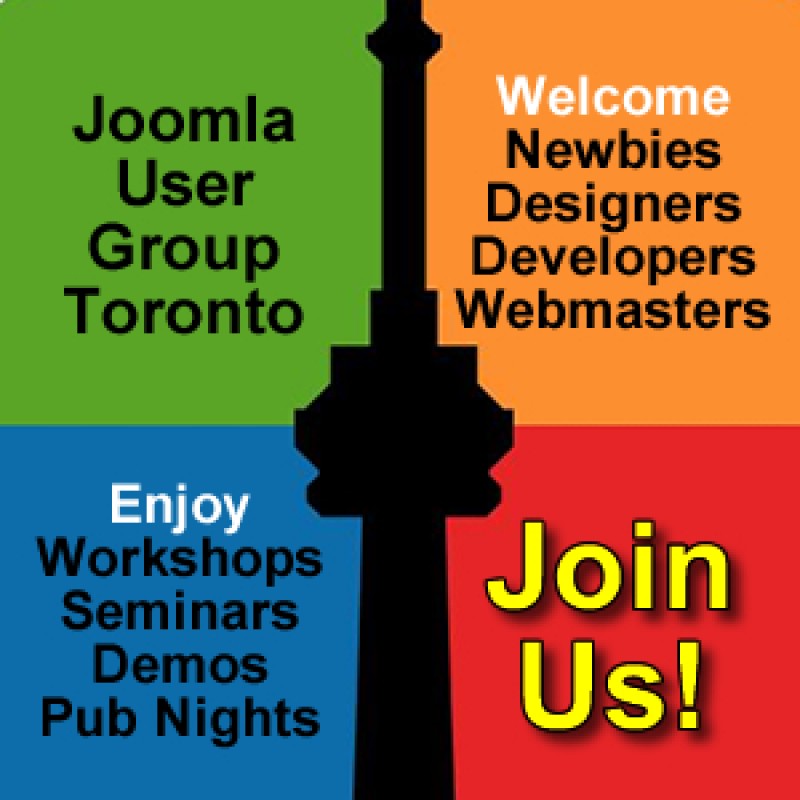 Joomla User Group Toronto -- The Journey