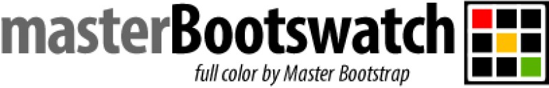 Master Bootswatch, nuevo template