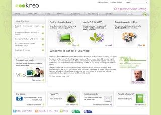 Website Case Study: Kineo E-Learning