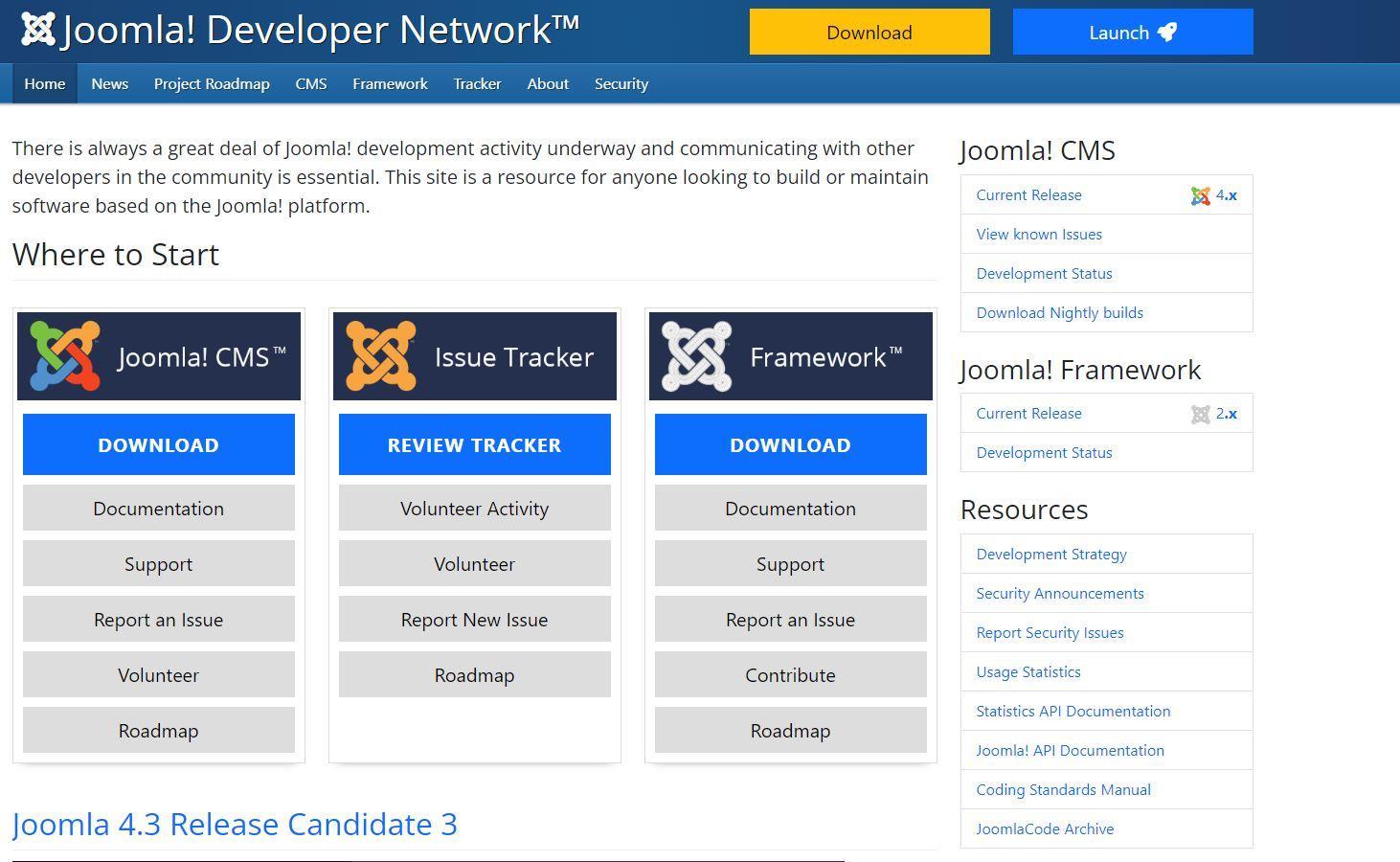 joomla developer network latest