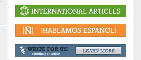 Captura banner acceso articulos español